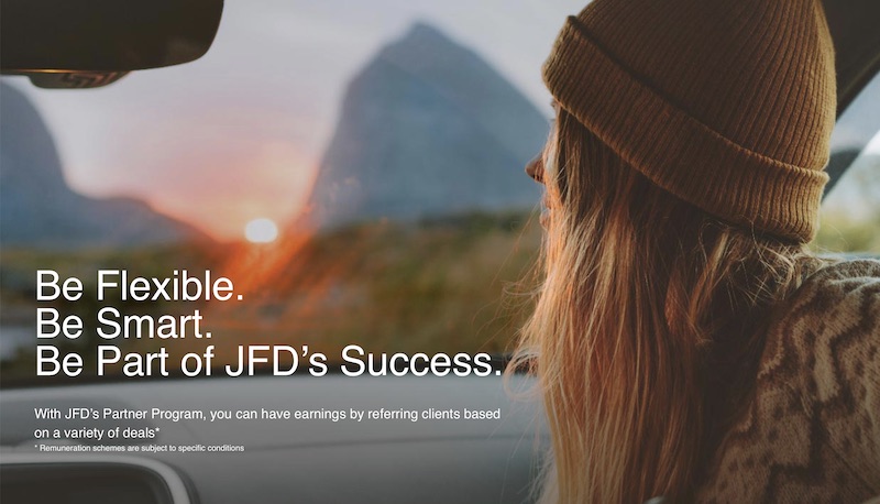 Earn Up to $250 Per Referral with JFD Brokers' Partner Program